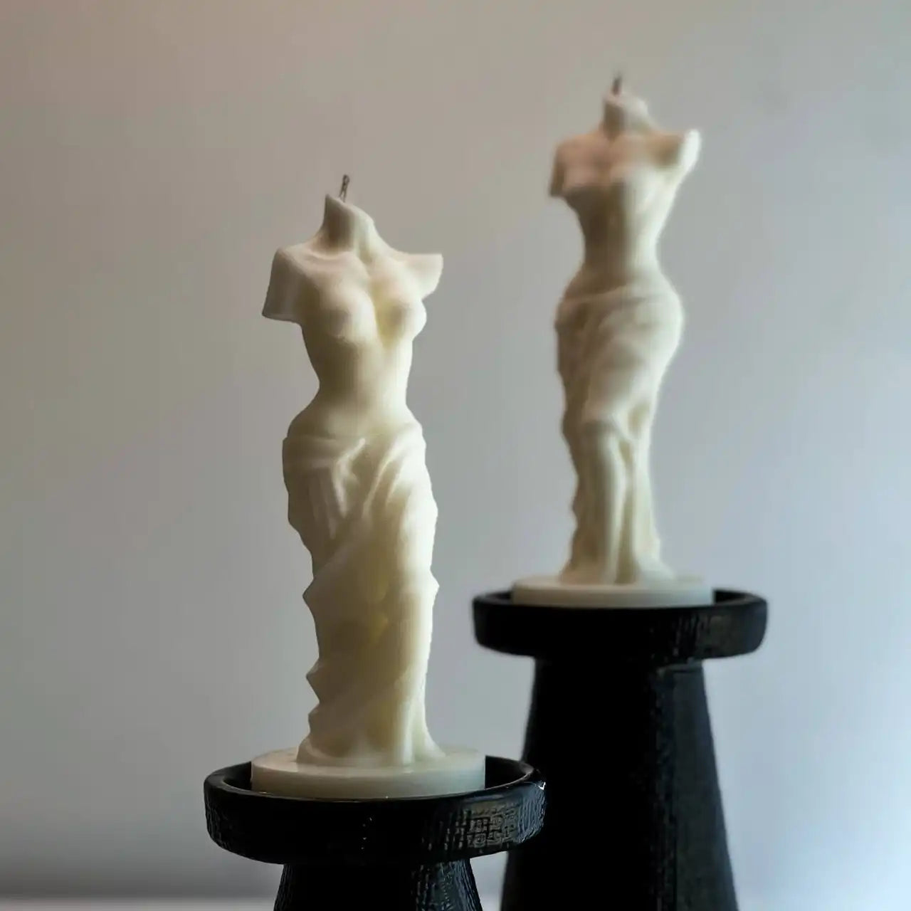 Greek Goddess Statue Candle