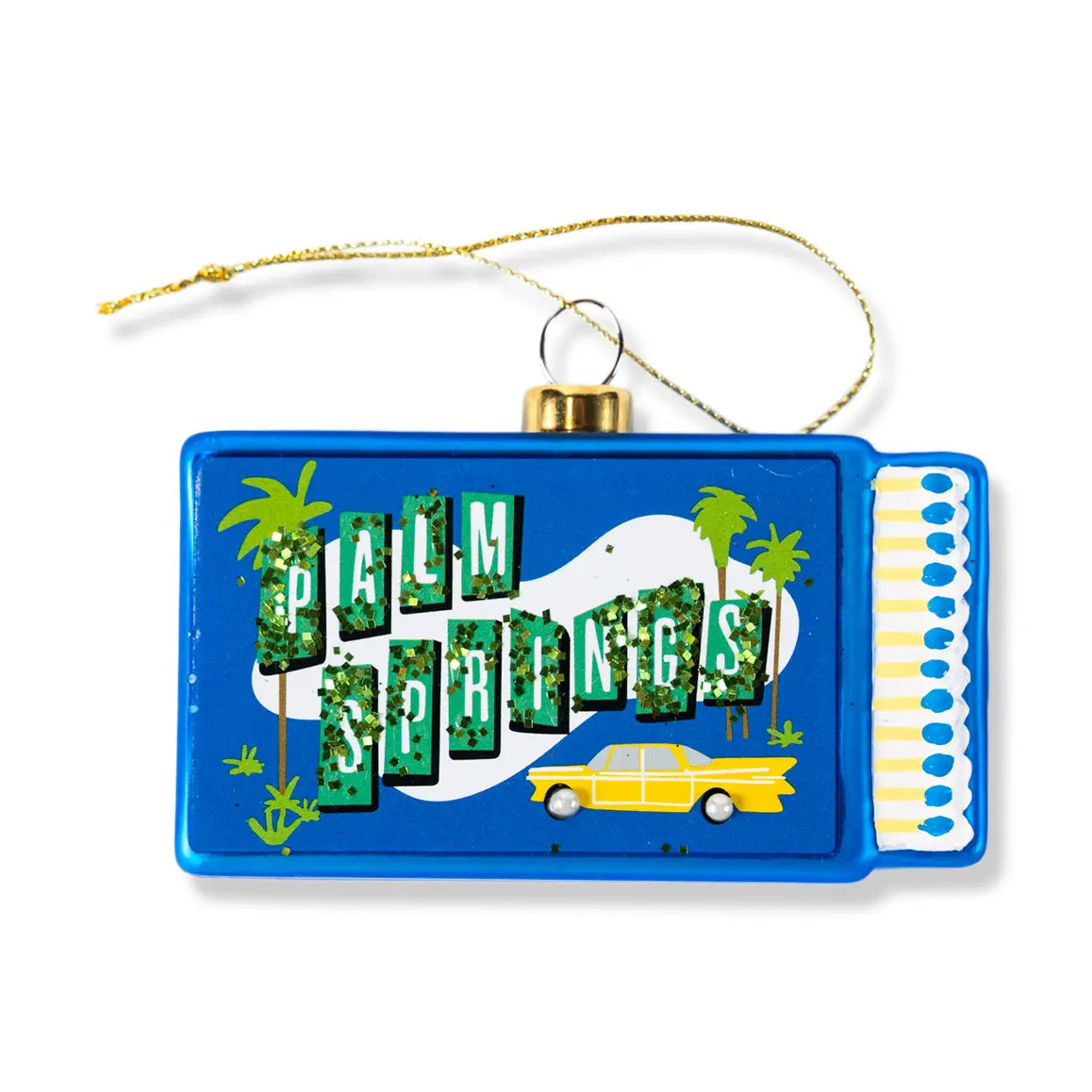 Palm Springs Matchbook Ornament