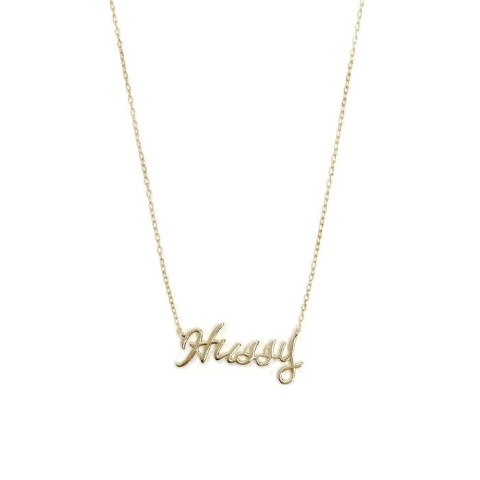 Sassy Letter Gold Necklaces