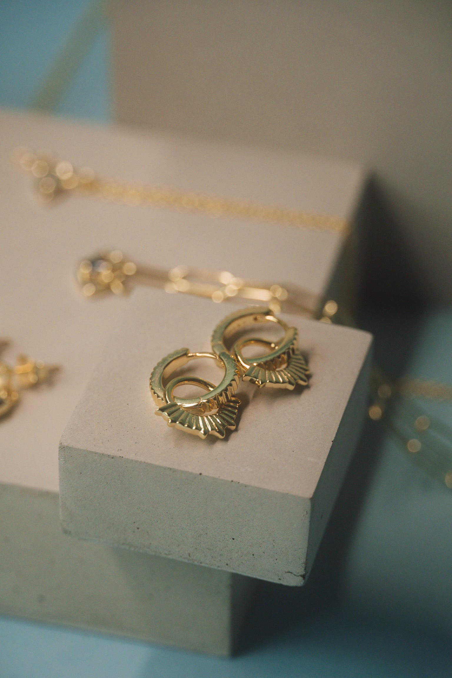 Solaris Hoop Earrings
