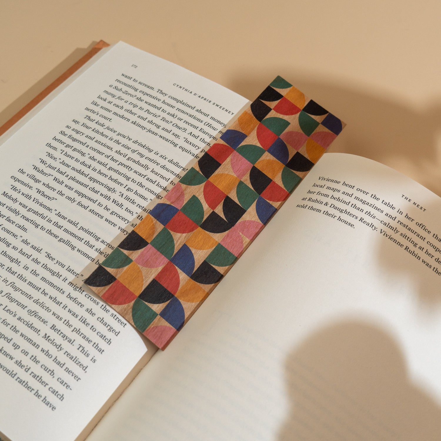 Wood Bookmark - Prismatica