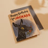 Wood Folding Card - Hungry Jackass