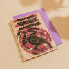 wood card