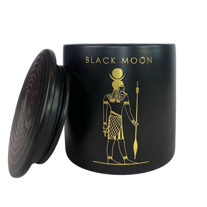 Potion Ceramic Candle Black Moon