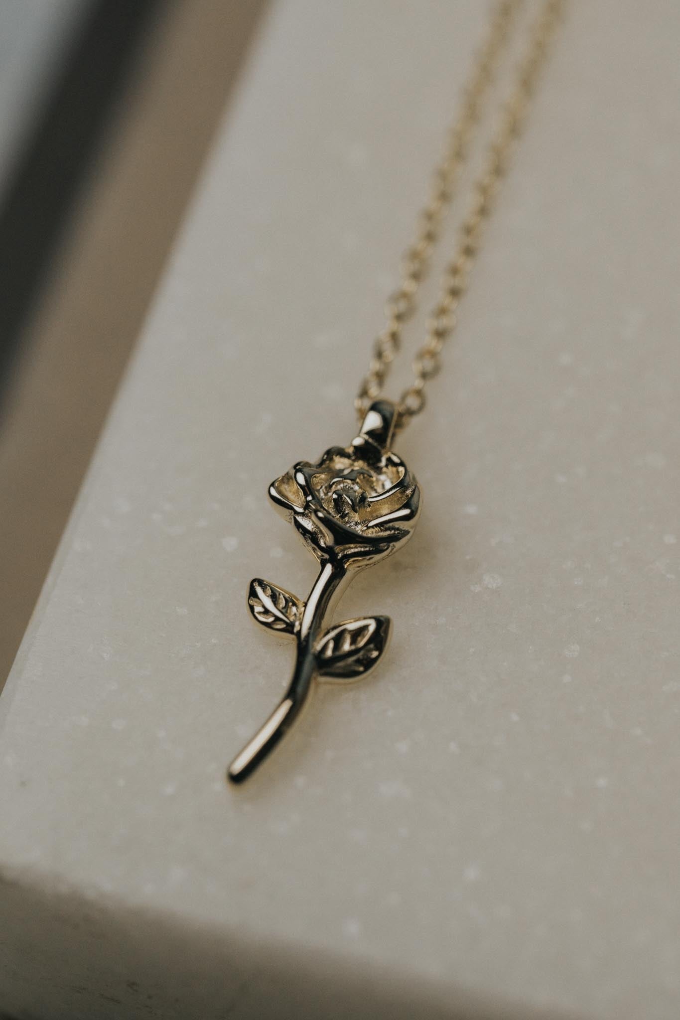 Sadie's Rose Necklace