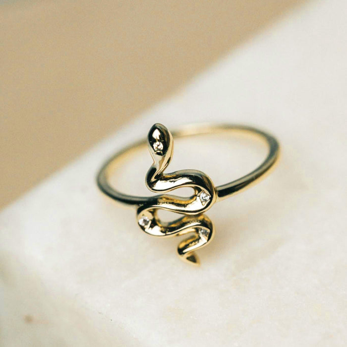 Transformation Snake Ring