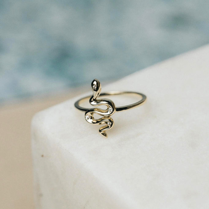 Transformation Snake Ring