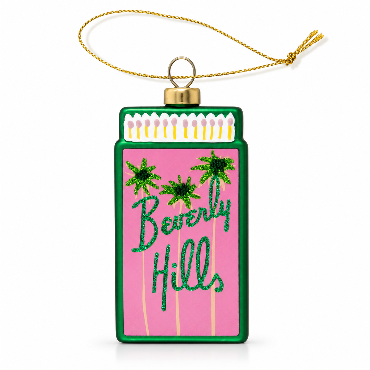 Beverly Hills Matchbook Ornament