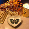 Madame Butterly Ceramic Heart Dish