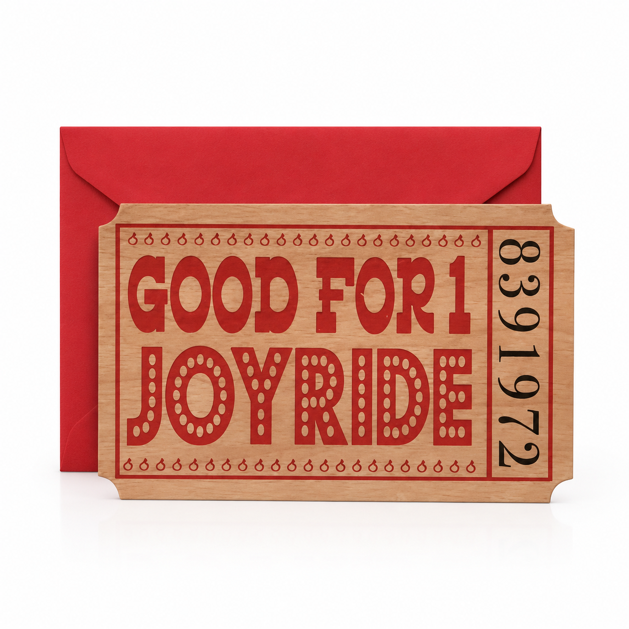 Romance Wood Ticket Joyride