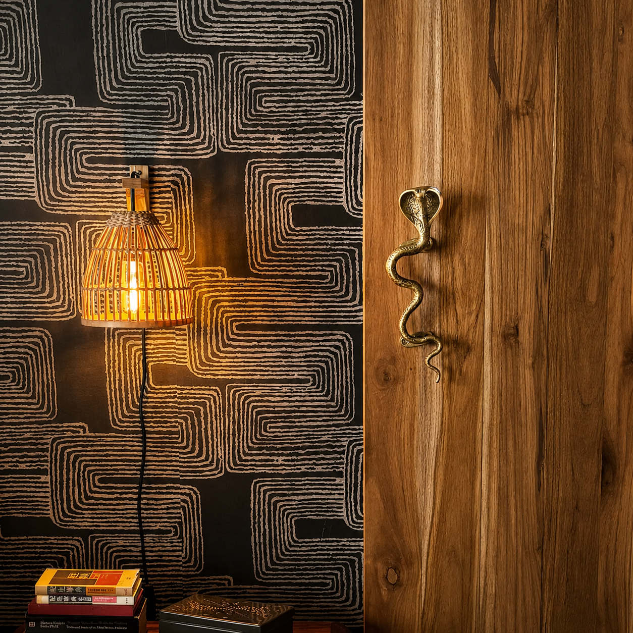 Brass Cobra Snake Handle
