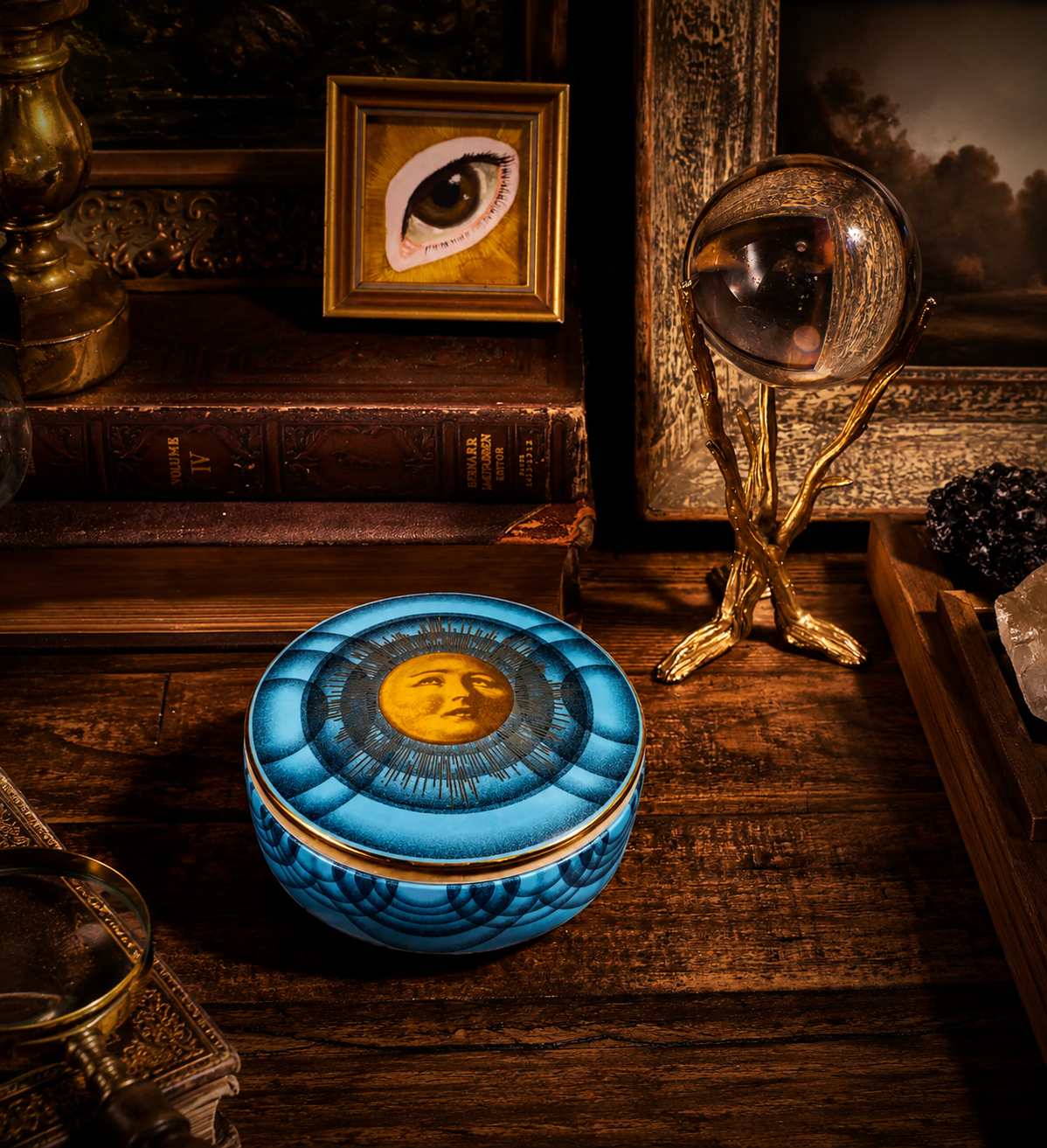 Ceramic Trinket Box - Cosmic Rising
