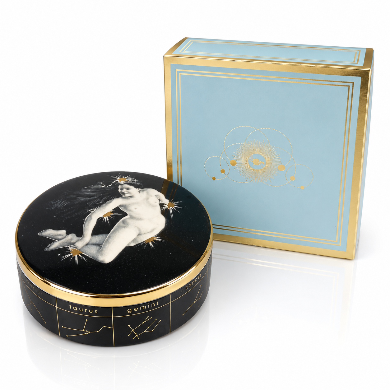 Ceramic Trinket Box - Star Lady