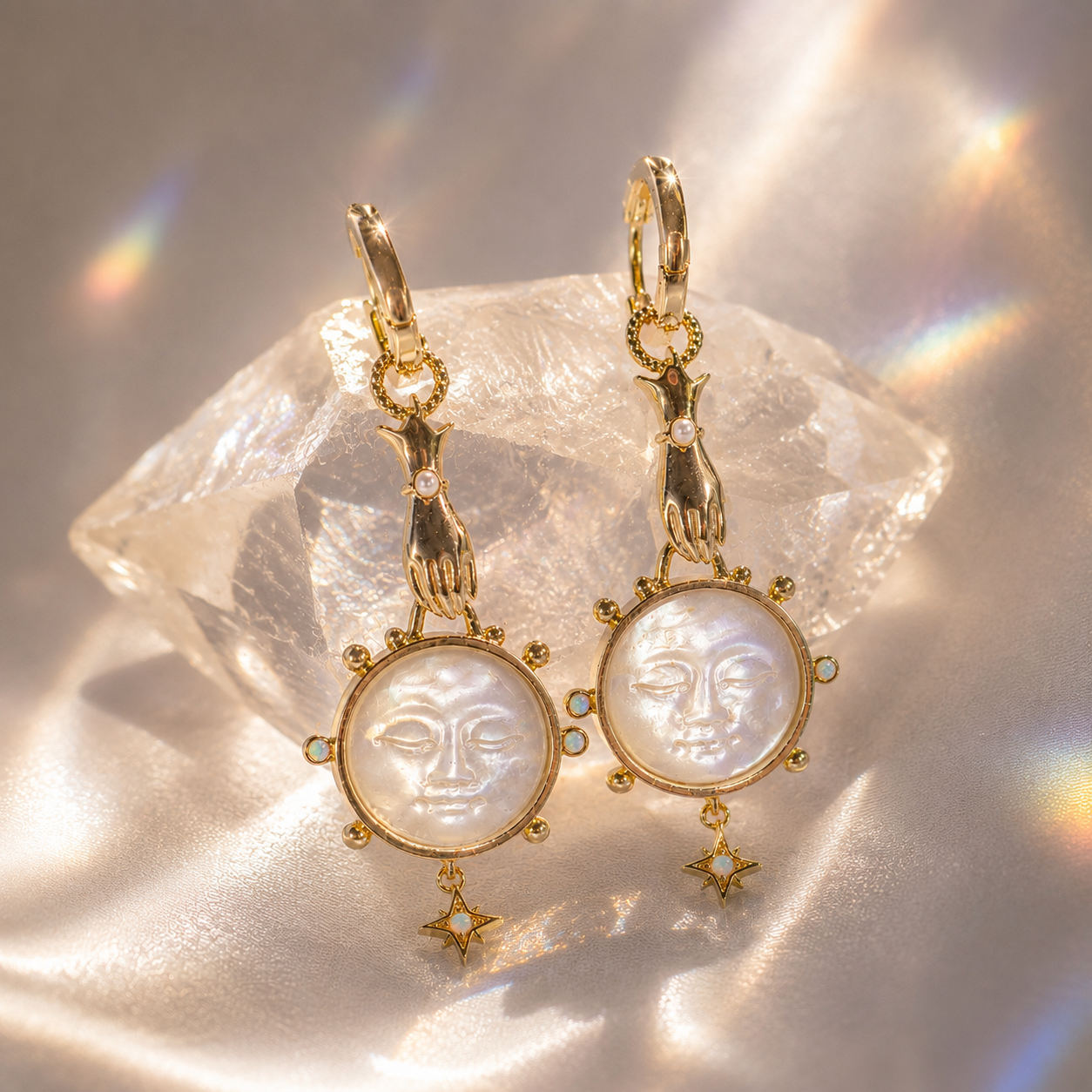 Umbra Moon Earrings