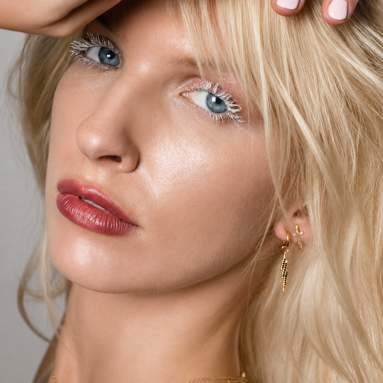 Lucky Strike Huggie Earrings