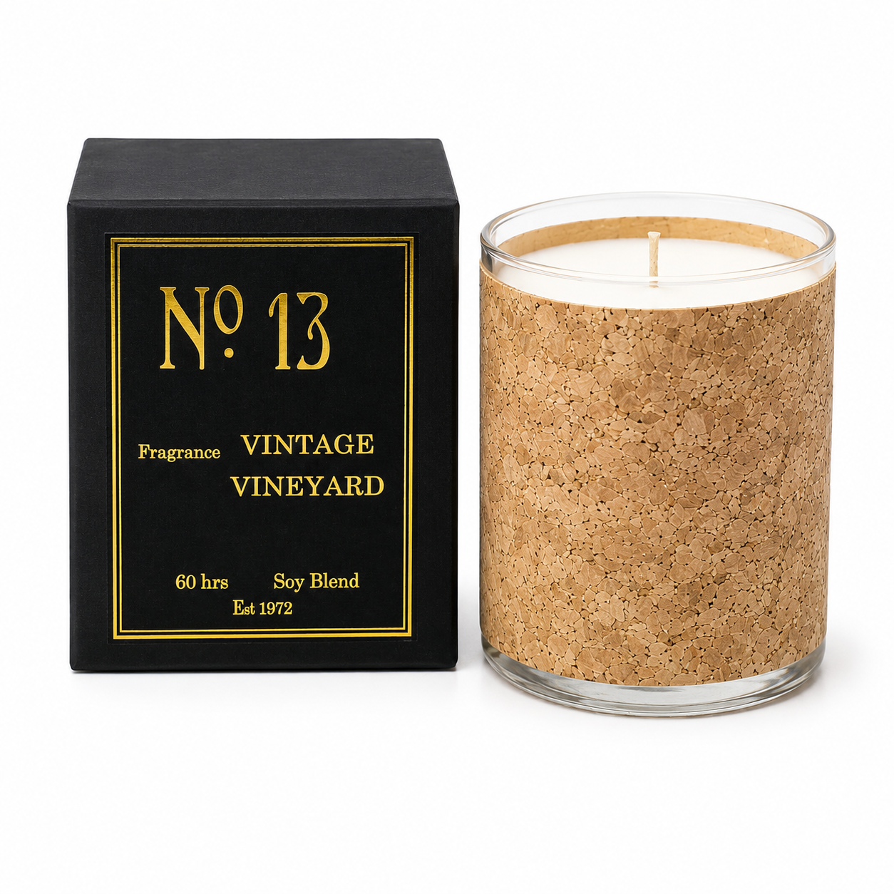 No. 13 Vintage Vineyard Wood Candle