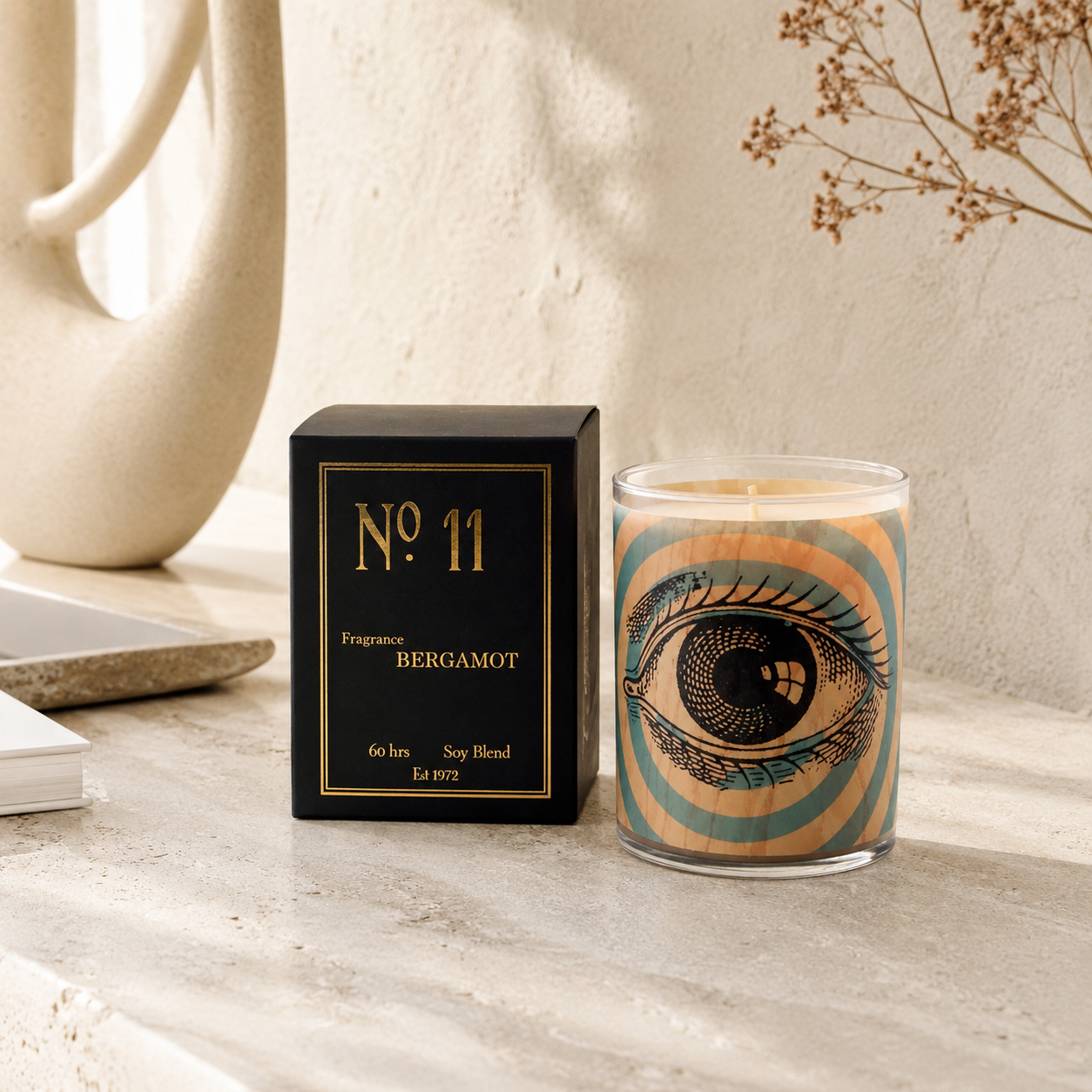 No. 11 Bergamot Wood Candle