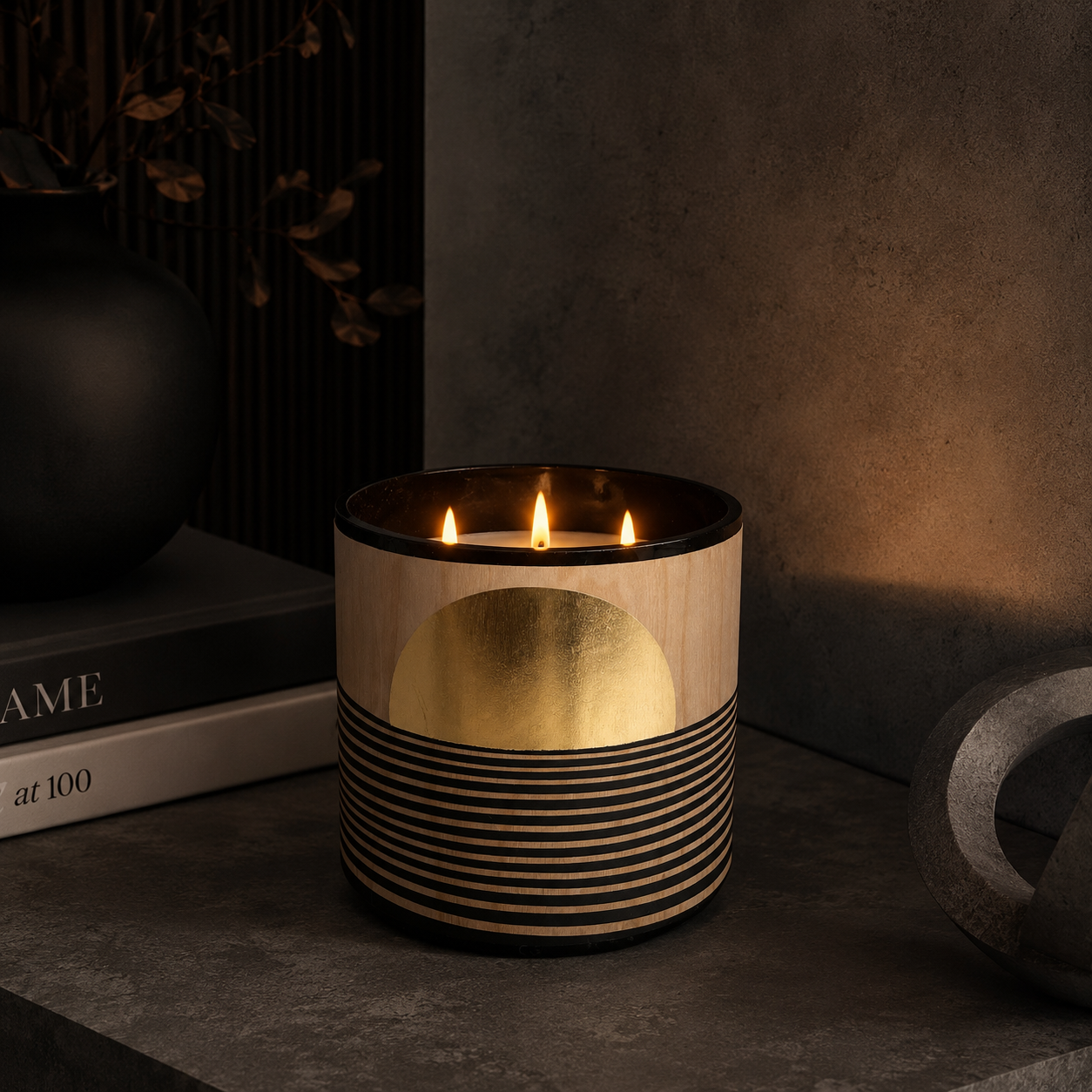 Golden Hour Triple Wick Candle