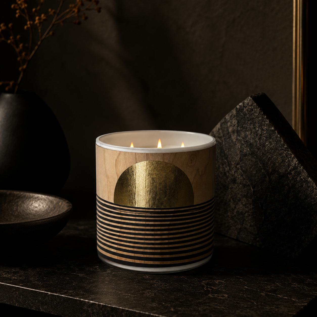 Golden Hour Triple Wick Candle