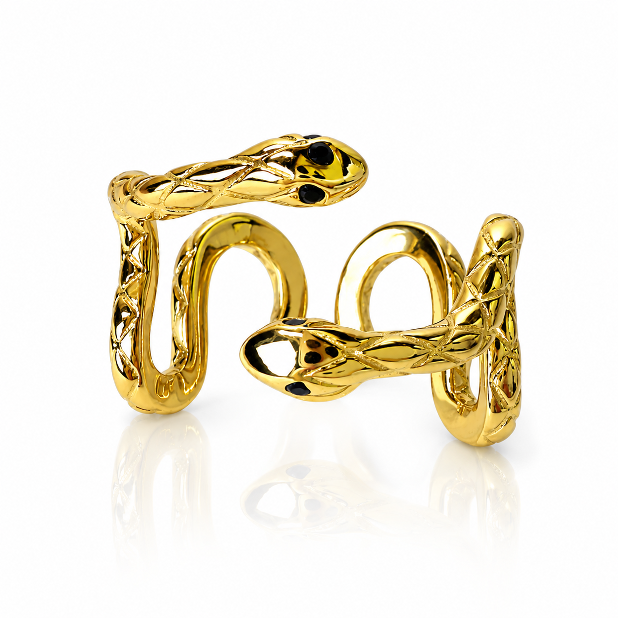 Serpent Coil Ring