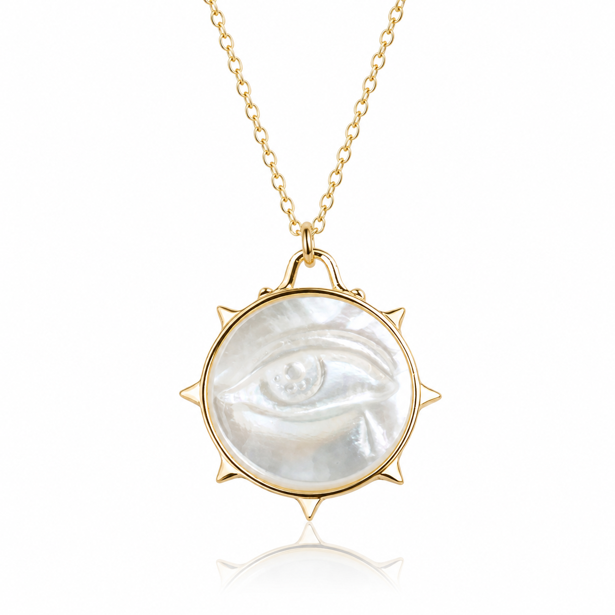 Lovers Eye Round Necklace