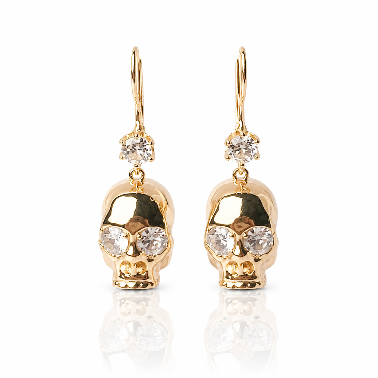 Vanitas Skull Drop Earrings