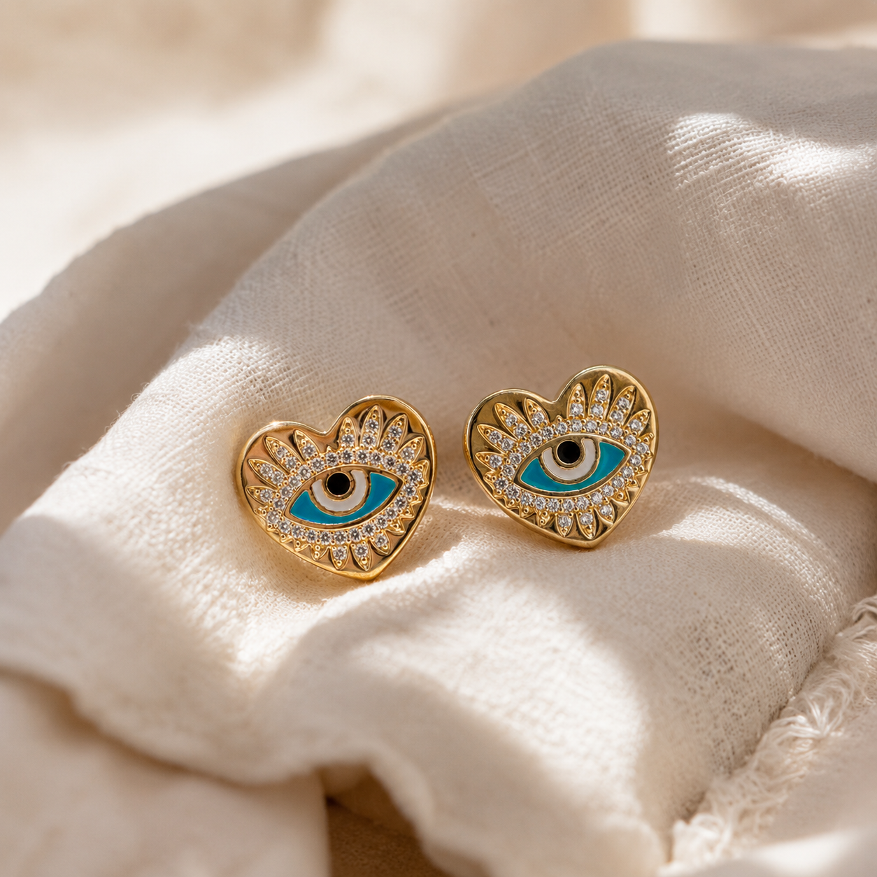 Everlasting Eye Stud Earrings