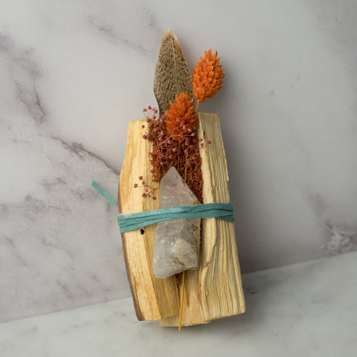 Palo Santo Bundle with Gemstones