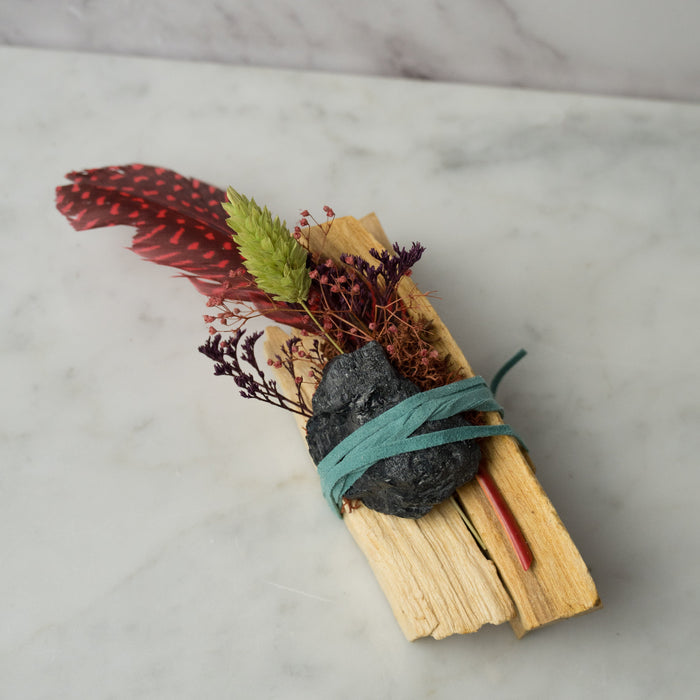Palo Santo Bundle with Gemstones