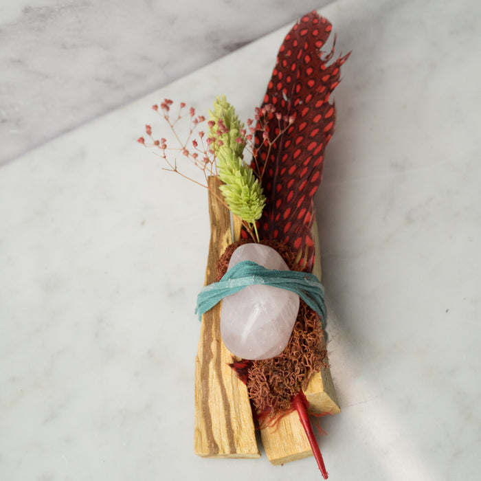 Palo Santo Bundle with Gemstones