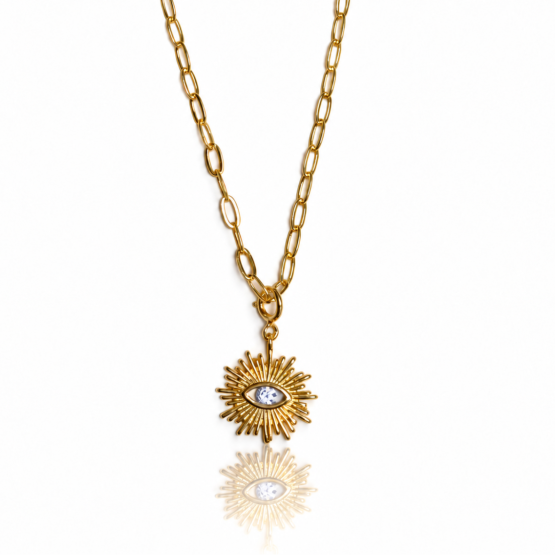 Golden Eye Necklace