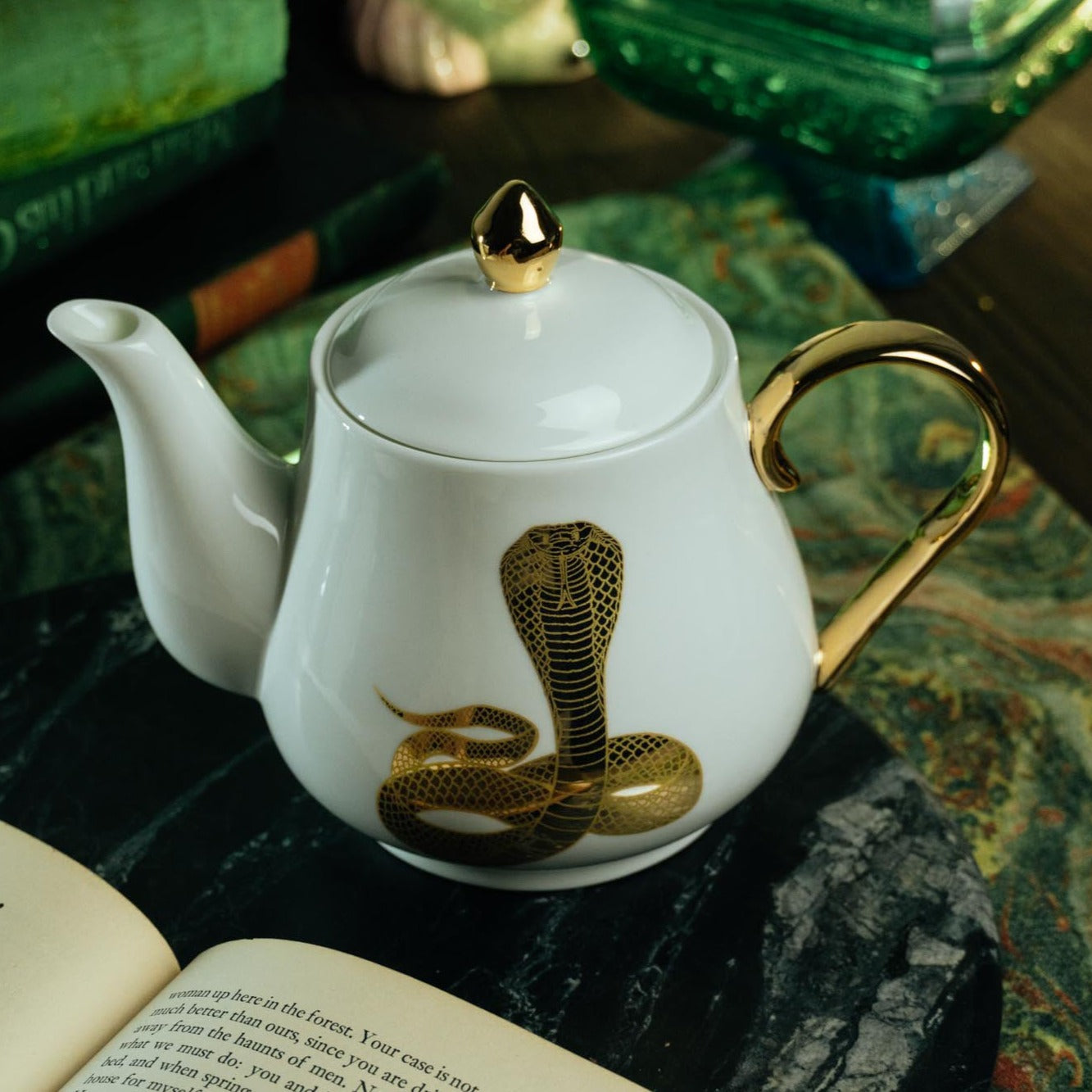Cobra Tea Pot