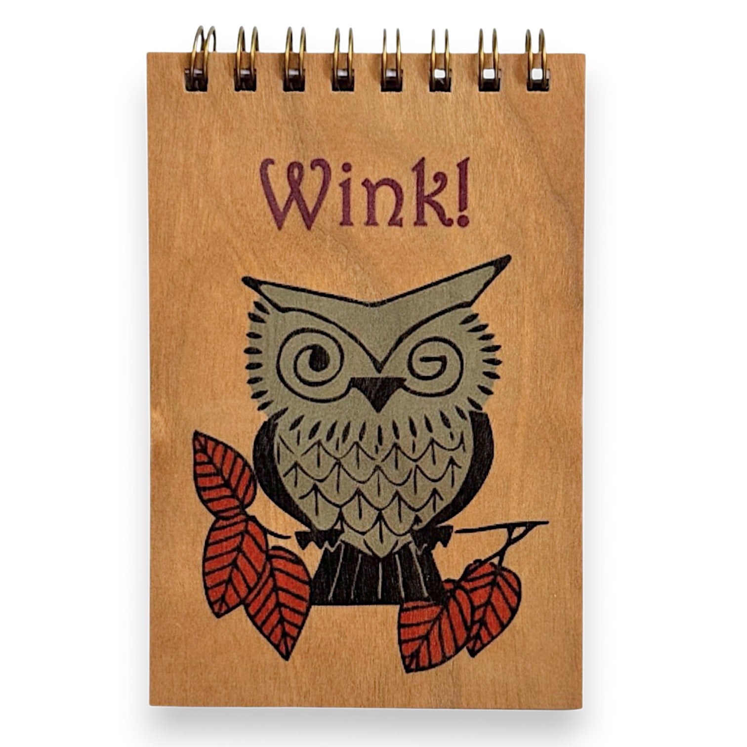 Wink Wood Notepad