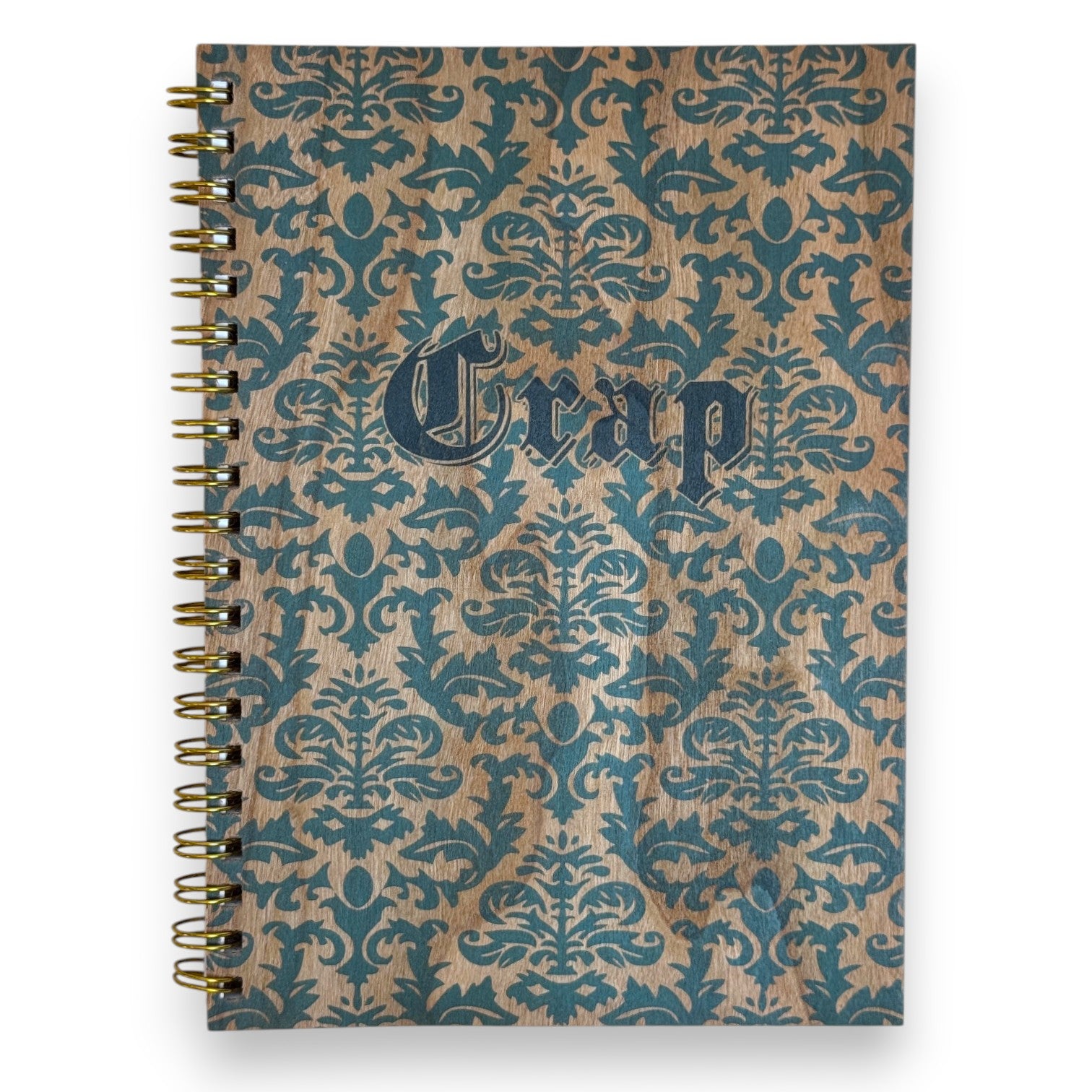 Wood Notebook Crap