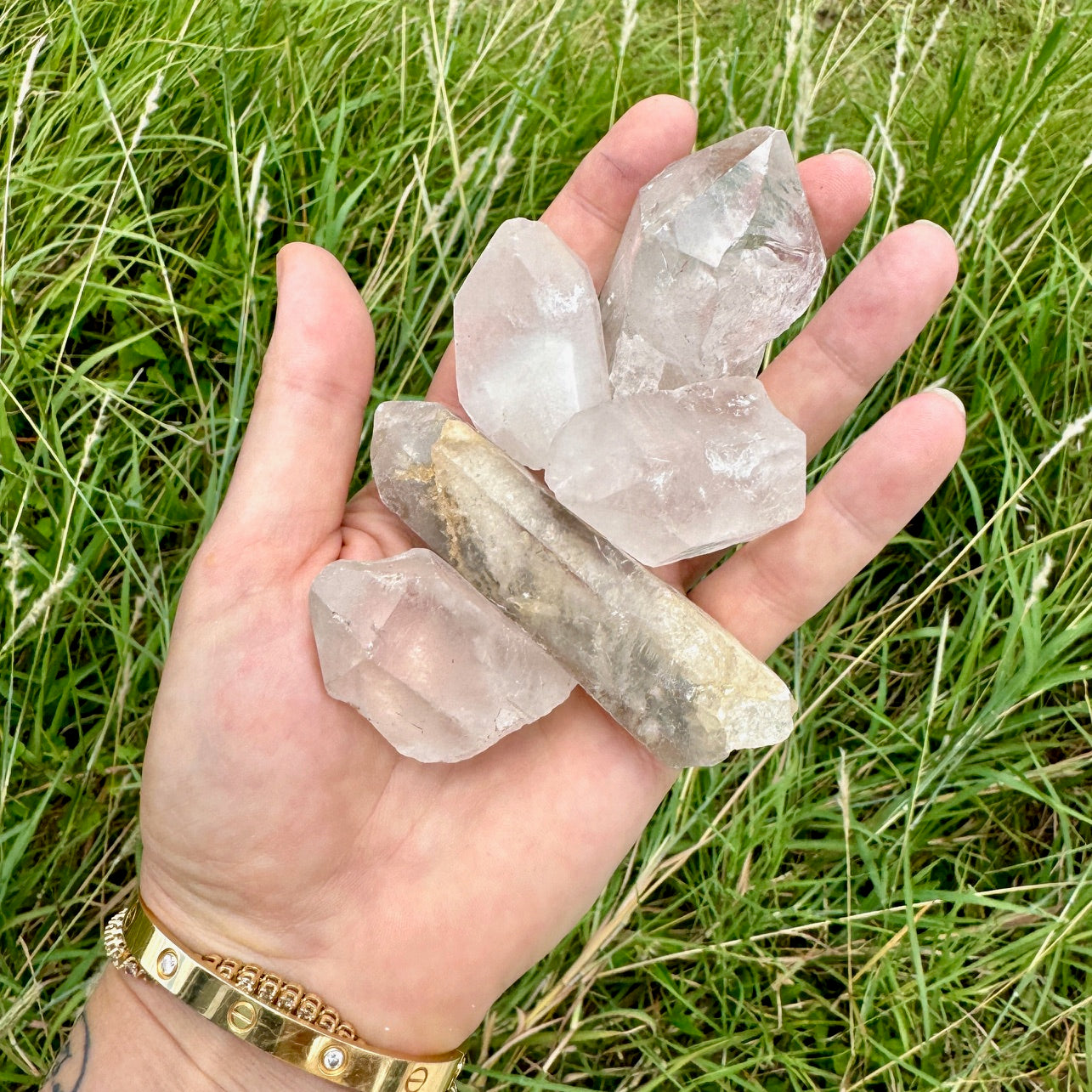 Crystal Clear Quartz Points