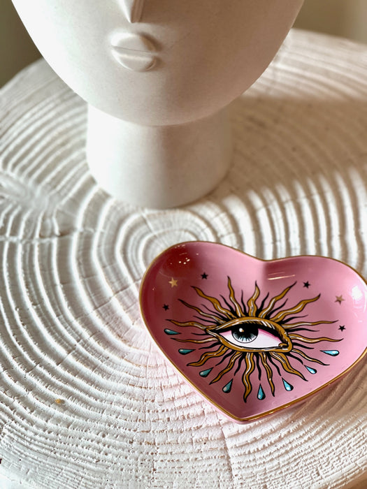 Pop Art Eye Heart Dish