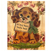 Wood Folding Card - In Dog Years