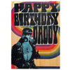 Wood Folding Card -Daddy