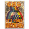 Wood Folding Card - OMG Jesus