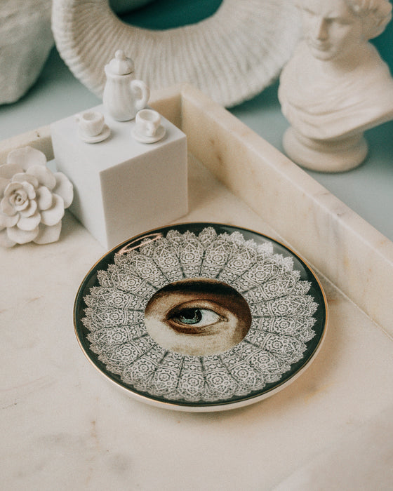 4" Round Trinket Dish - Secret Lover - Male