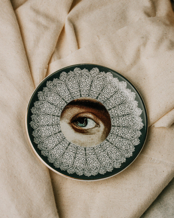 4" Round Trinket Dish - Secret Lover - Male