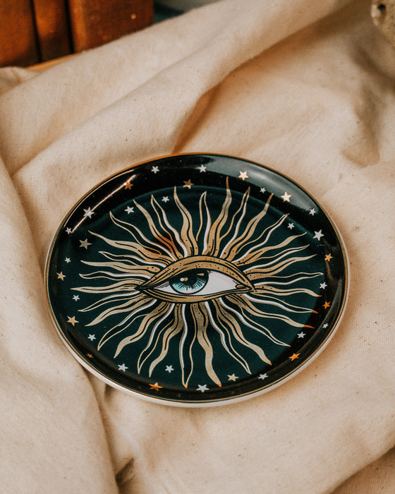 4" Round Trinket Dish - Pop Art