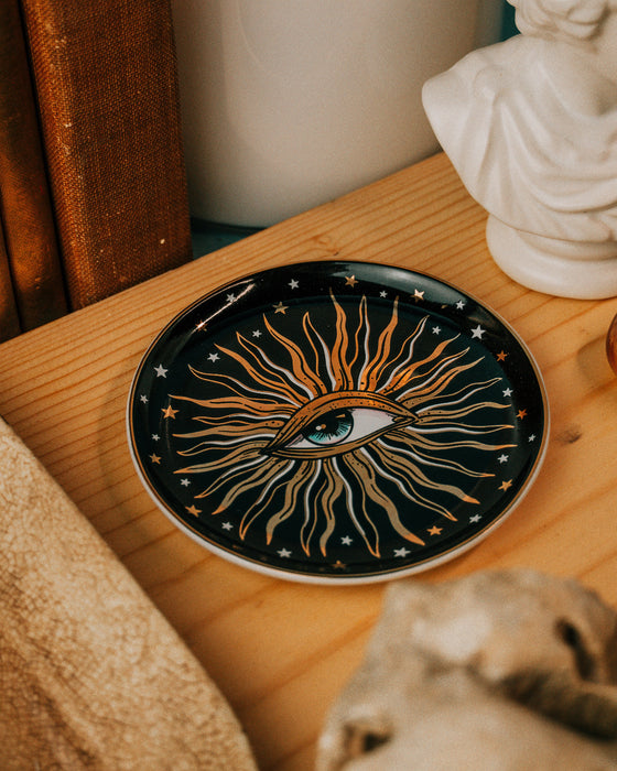4" Round Trinket Dish - Pop Art