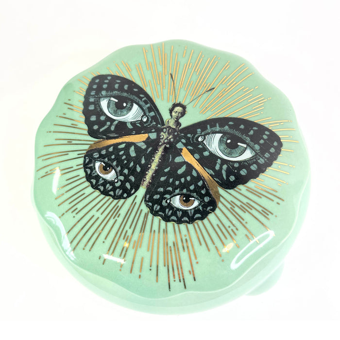 Madame Butterfly Round Box