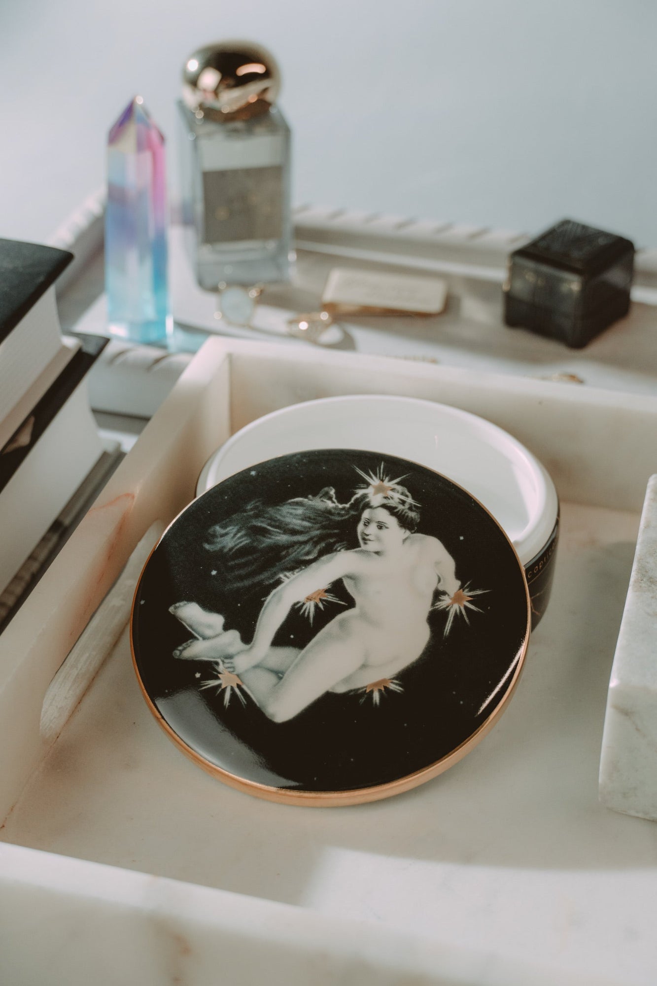 Ceramic Trinket Box - Starlady