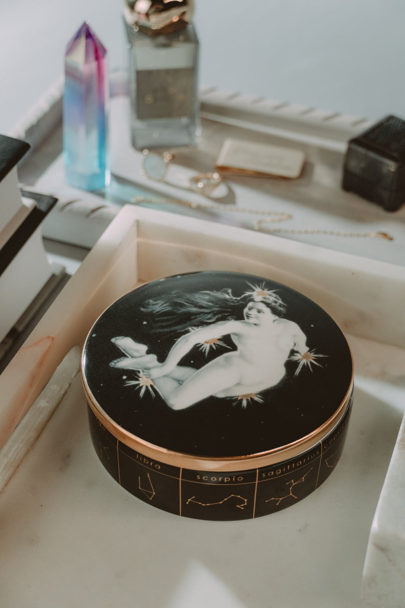 Ceramic Trinket Box - Starlady
