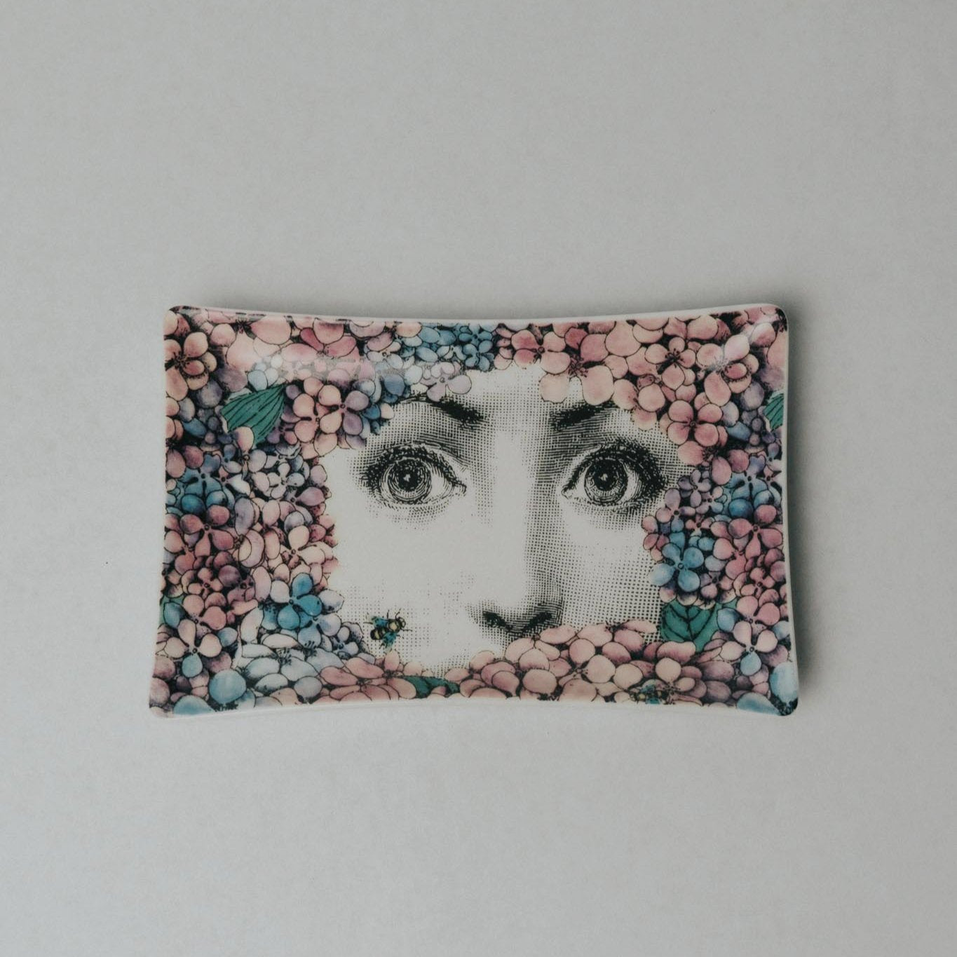 Eyes in Bloom Ceramic Tray