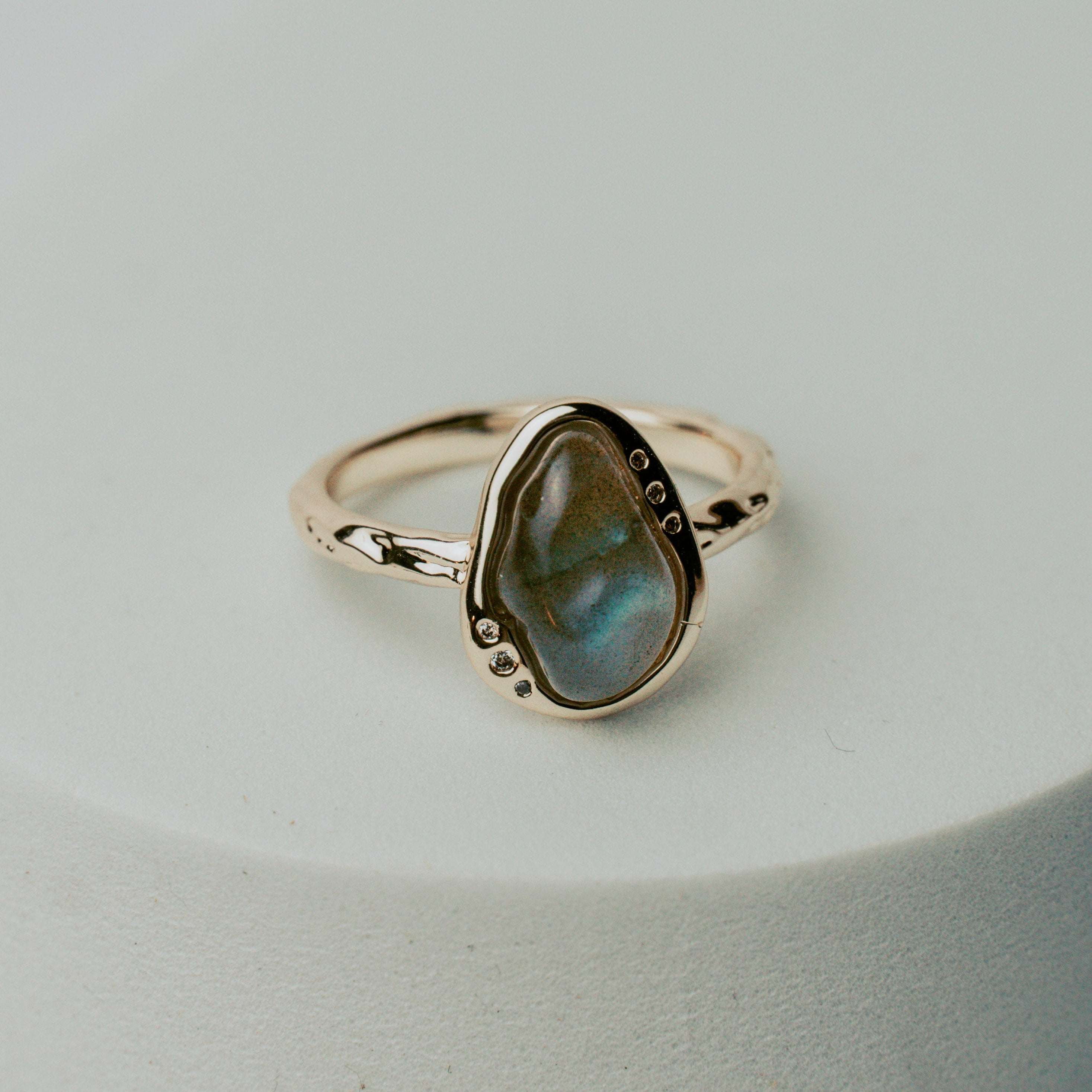 Labradorite Edge Ring
