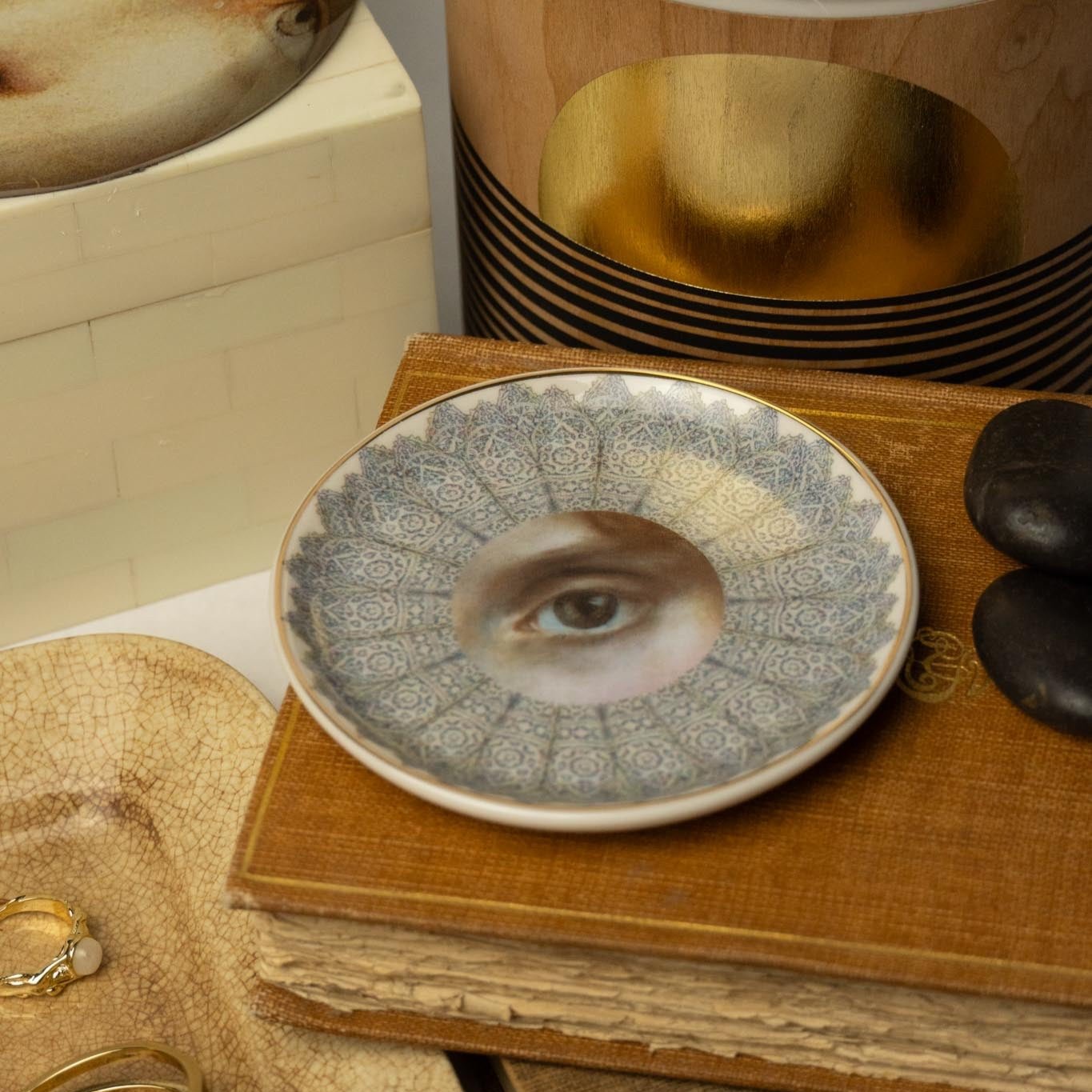 4" Round Trinket Dish - Secret Lover - Female