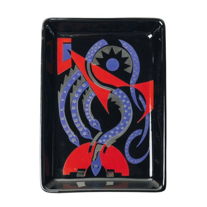 Serpent's Coil Ceramic Tray